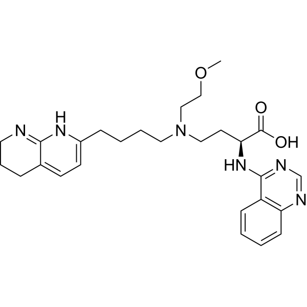 Bexotegrast Structure