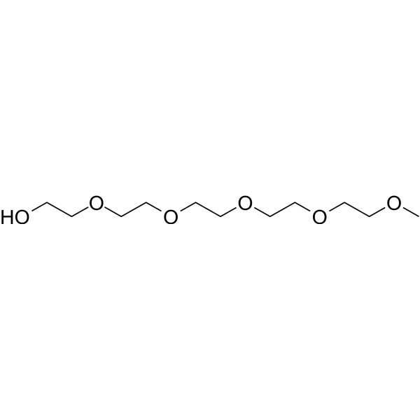 Pentaethylene glycol monomethyl ether  Structure