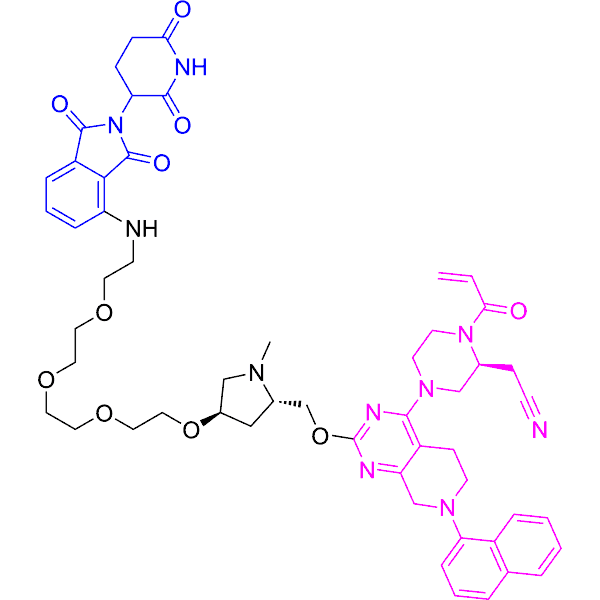 PROTAC K-Ras Degrader-1 Structure