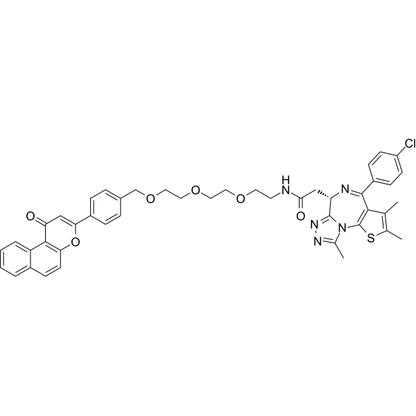 β-NF-JQ1  Structure