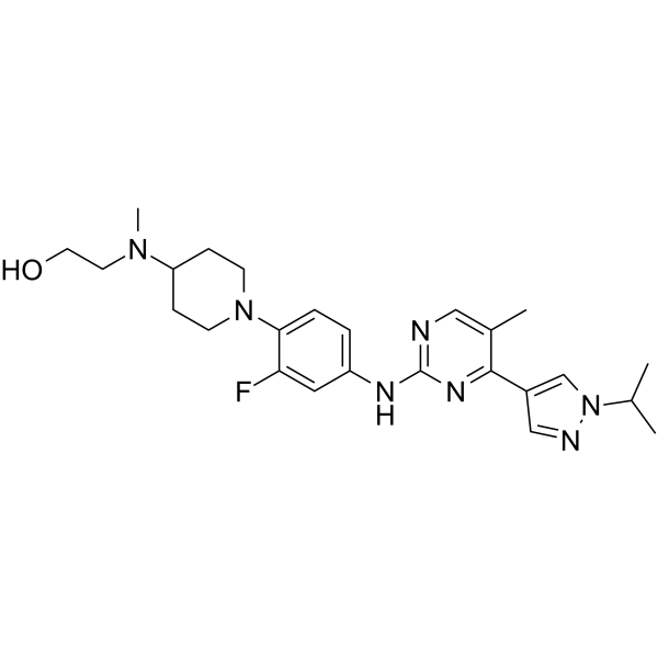 JAK2/FLT3-IN-1 Structure