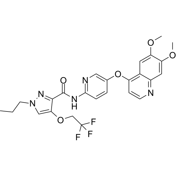 Adrixetinib  Structure