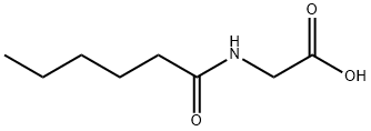 Hexanoyl Glycine Structure