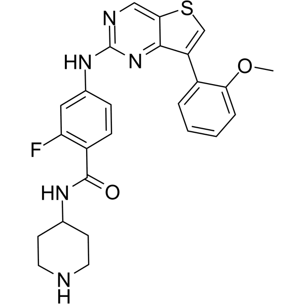 FAK inhibitor 6  Structure