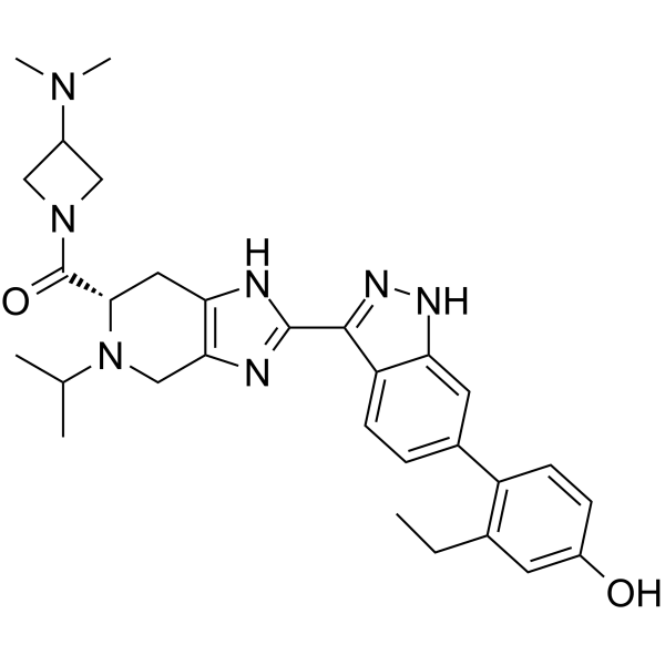 Nezulcitinib Structure