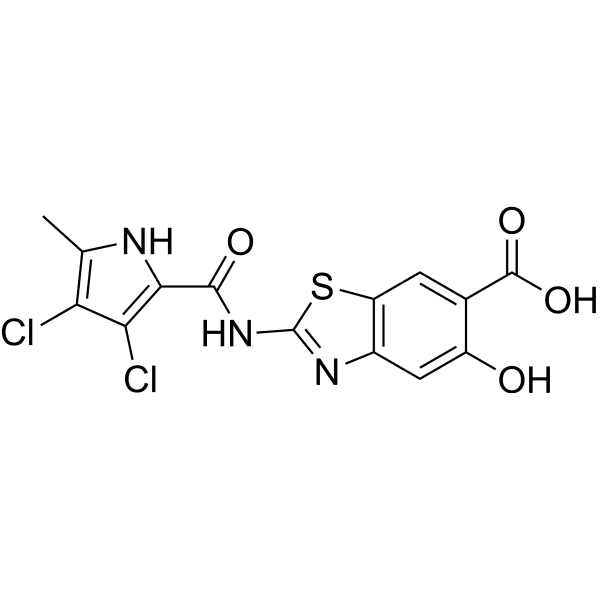 DNA gyrase B-IN-3 Structure