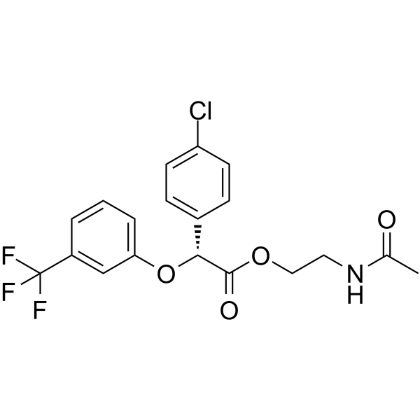 Arhalofenate Structure