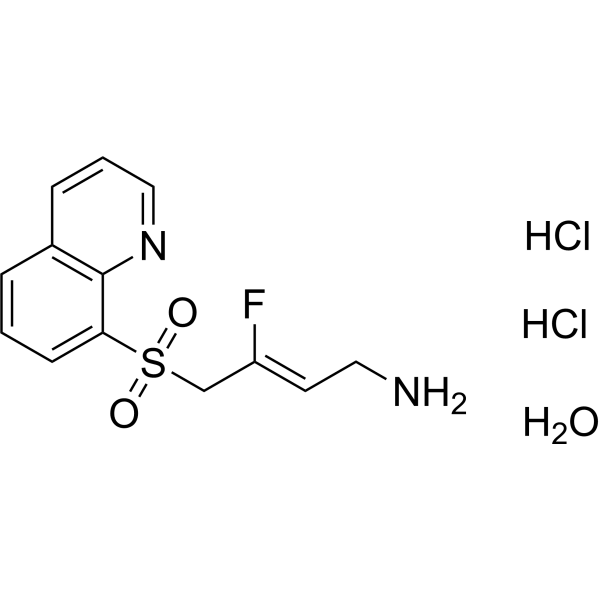 LOX-IN-3 dihydrochloride monohydrate  Structure