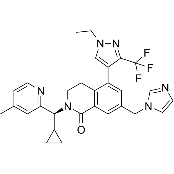 WDR5-IN-5  Structure