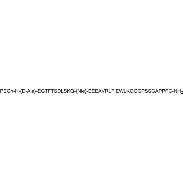 Pegloxenatide Structure