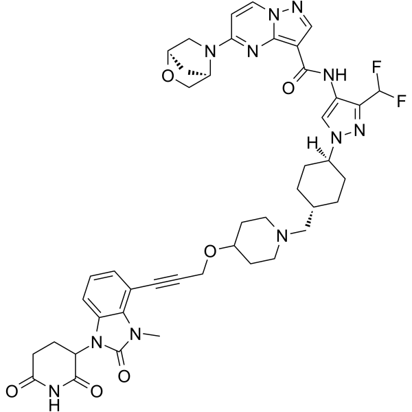 PROTAC IRAK4 degrader-7  Structure
