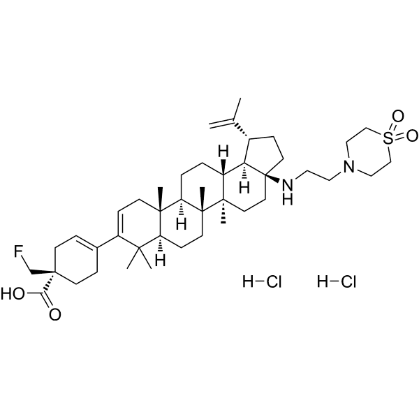 Fipravirimat dihydrochloride Structure