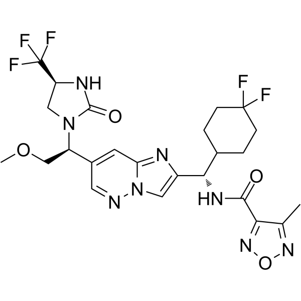 IL-17A inhibitor 1 Structure