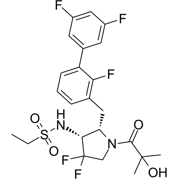 Oveporexton Structure