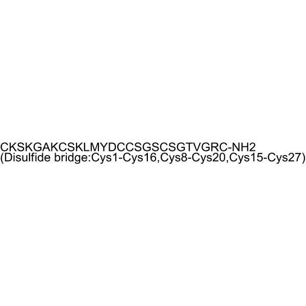 ω-Conotoxin CVID Structure