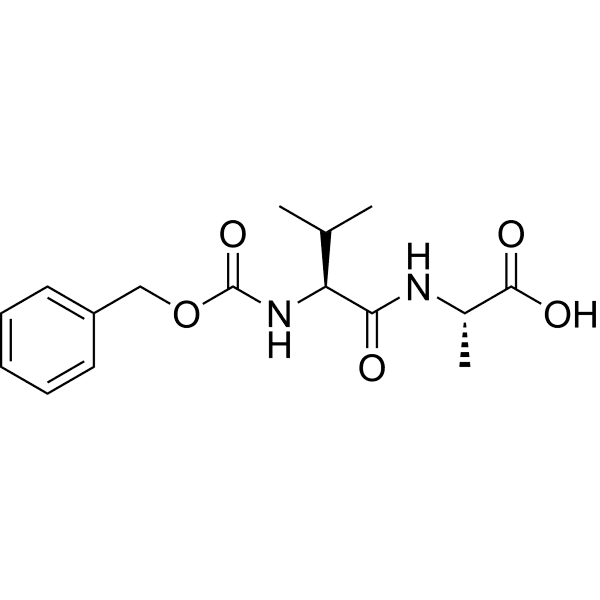 Z-Val-Ala-OH Structure