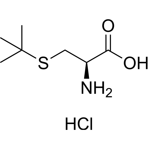 S-tert-Butyl-L-cysteine hydrochloride Structure