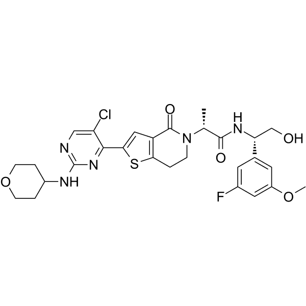 ERK1/2 inhibitor 4 Structure