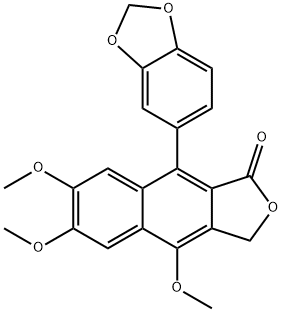 Justicidin A Structure