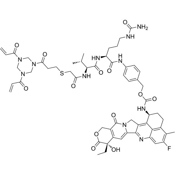 Py-MAA-Val-Cit-PAB-DX8951 Structure