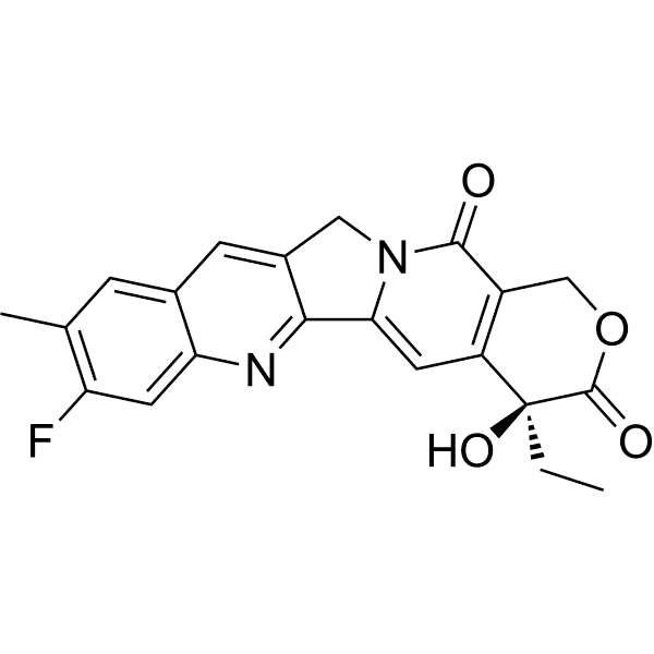 Decyclohexanamine-Exatecan Structure