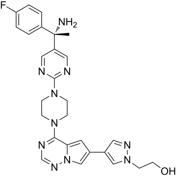 Elenestinib Structure