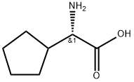 H-Cyclopentyl-Gly-OH Structure