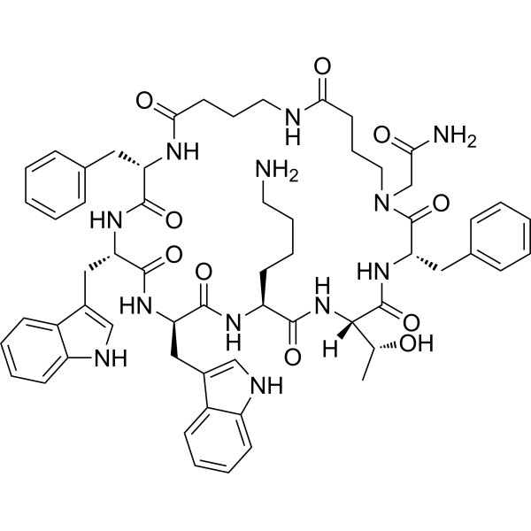 Veldoreotide Structure