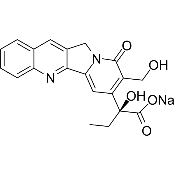 Sodium Camptothecin Structure