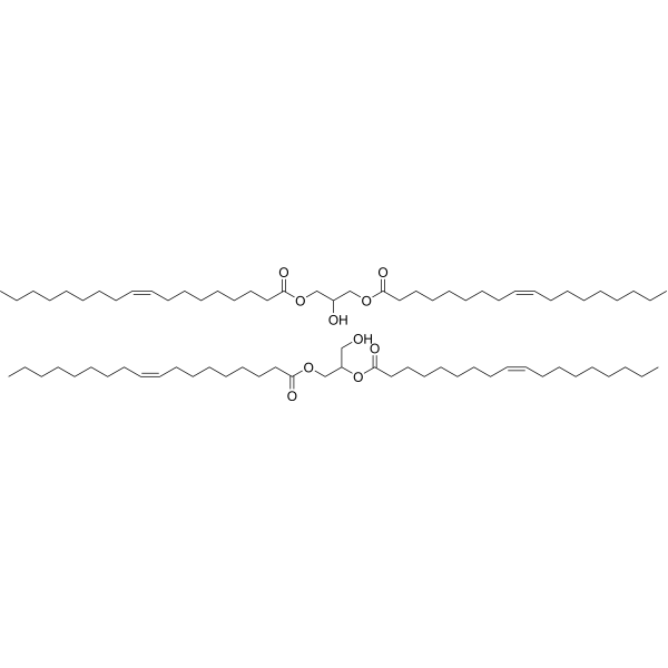 Glycerol dioleate Structure