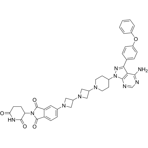 PROTAC BTK Degrader-3 Structure