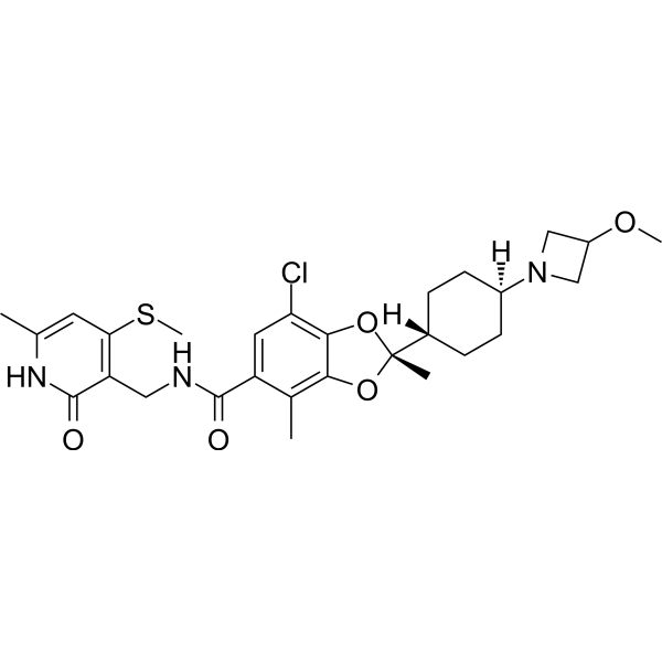 Tulmimetostat Structure