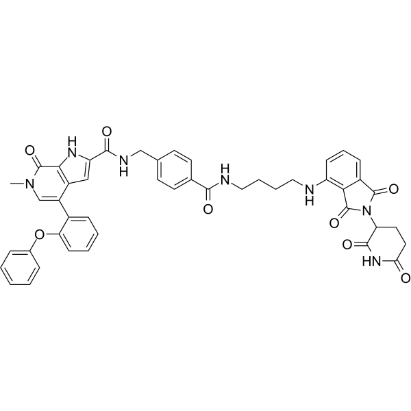 PROTAC BRD4 Degrader-16 Structure