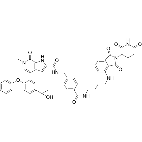 PROTAC BRD4 Degrader-17 Structure