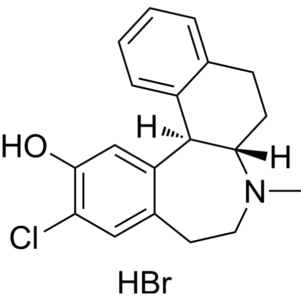 Ecopipam hydrobromide Structure