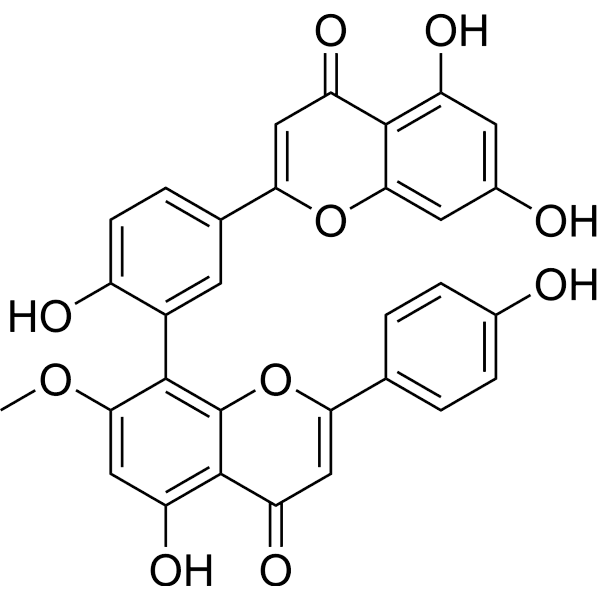 Sotetsuflavone Structure