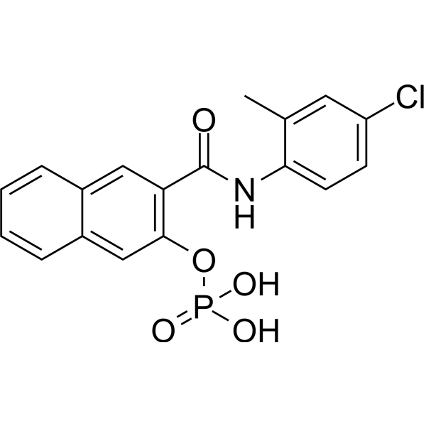 Naphthol AS-TR phosphate  Structure