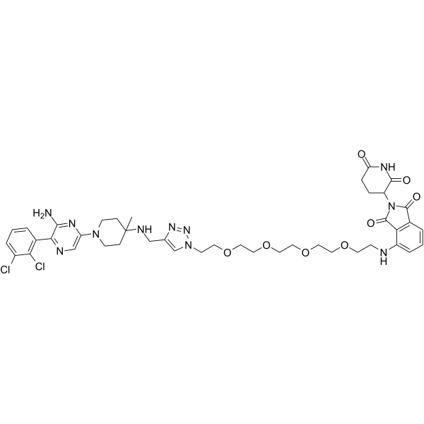 SHP2 protein degrader-1  Structure