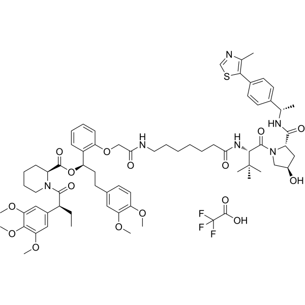 dTAGV-1 TFA  Structure