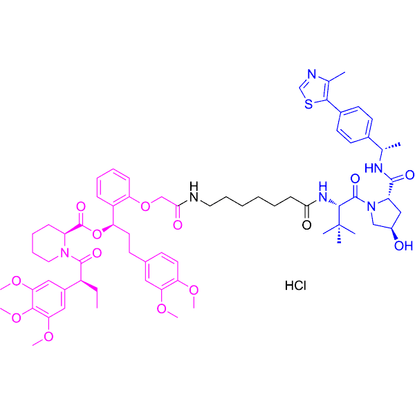 dTAGV-1 hydrochloride  Structure