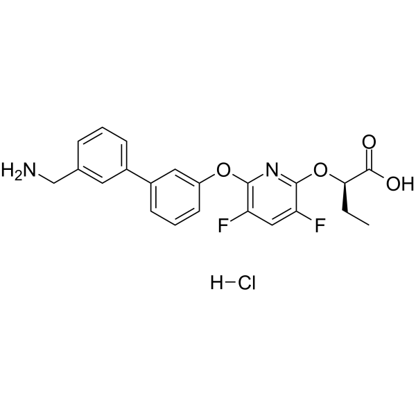 ZK824190 hydrochloride  Structure