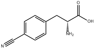 H-D-Phe(4-CN)-OH Structure