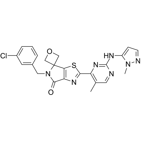 ERK1/2 inhibitor 8 Structure