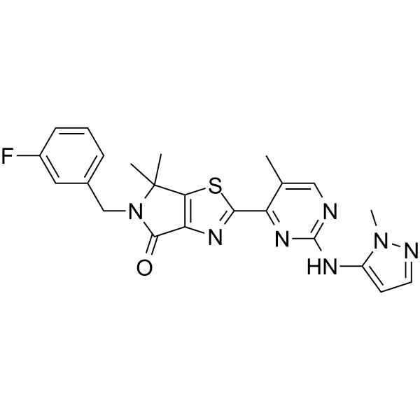 ERK1/2 inhibitor 7 Structure
