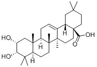 3-epi-Maslinic acid Structure