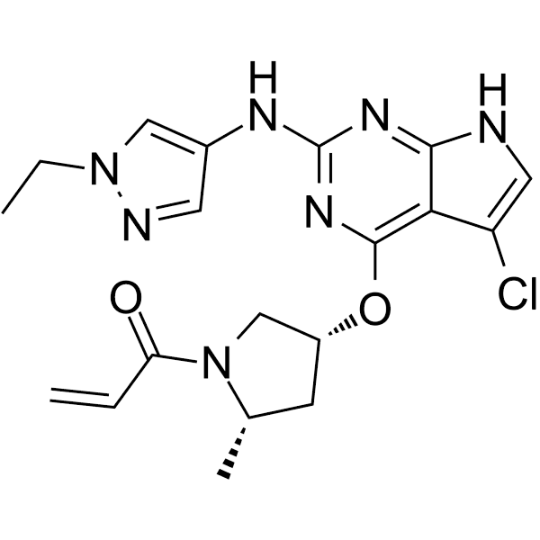 JAK3/BTK-IN-5 Structure