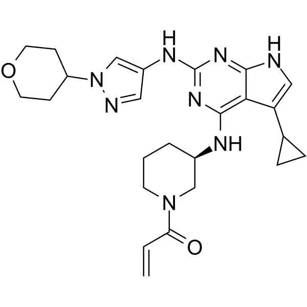 JAK3/BTK-IN-2 Structure