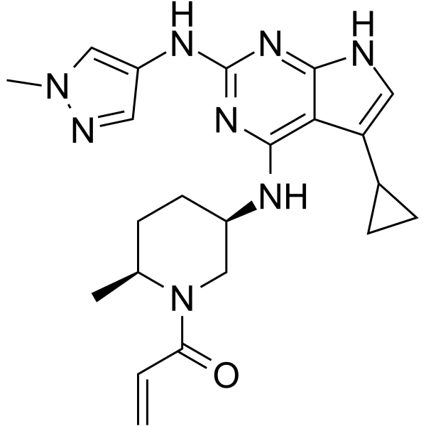 JAK3/BTK-IN-3 Structure