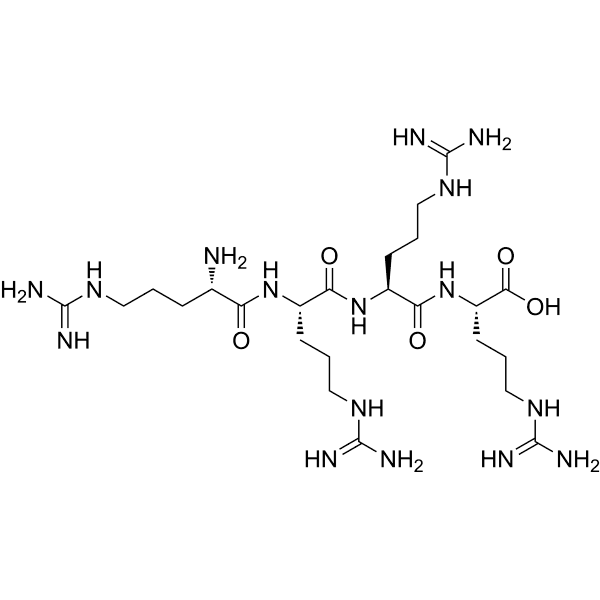 Arg-Arg-Arg-Arg Structure