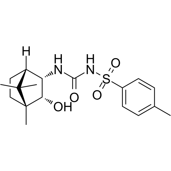 Glibornuride Structure